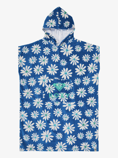 Toalla Poncho Roxy Stay Magical Printed - Coconut Milk Flower Soul