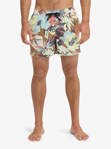 Bañador Quiksilver Everyday Printed Volley 15" - Bone White Interact Floral