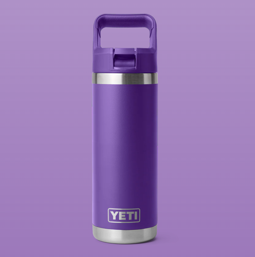 Botella con Tapa de Pajita Yeti Rambler 18 oz (532 ml) - Peace Purple