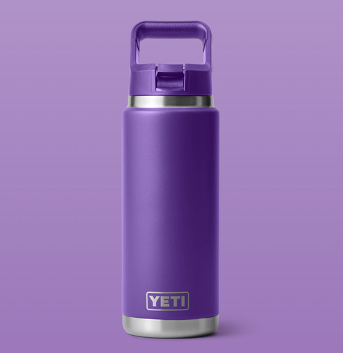Botella con Tapa de Pajita Yeti Rambler 26 oz (769 ml) - Peace Purple