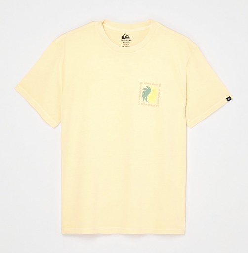 Camiseta Quiksilver Evo Vibes - Straw (yfm0)