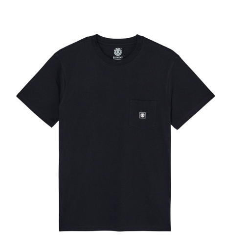 Camiseta Element Icon Label Pocket - Black