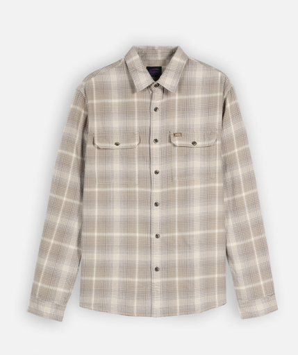 Camisa Oxbow de manga larga Cliff - Light Brown