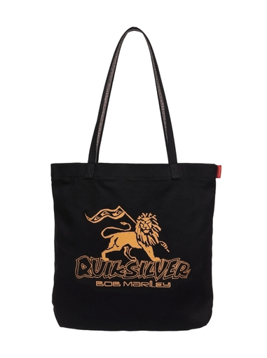 Bolso Tote Bag Quiksilver Bob Marley Lion -  Black