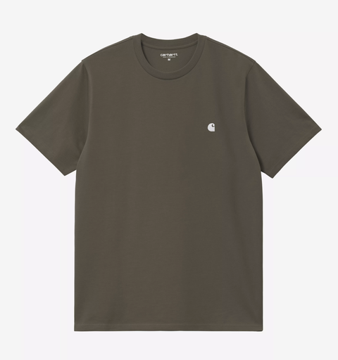 Camiseta Carhartt WIP Madison - Cypress/White
