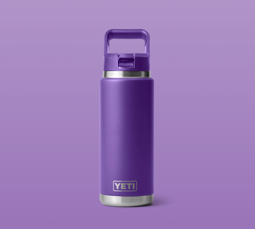 Botella con Tapa de Pajita Yeti Rambler 26 oz (769 ml) - Pace Purple