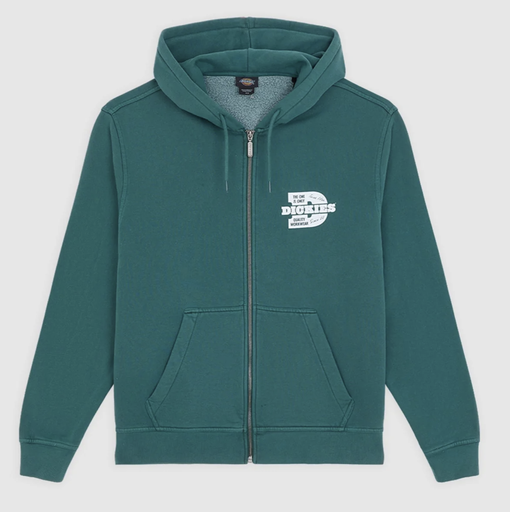 Sudadera Dickies Minden Zipped -  Dark Green