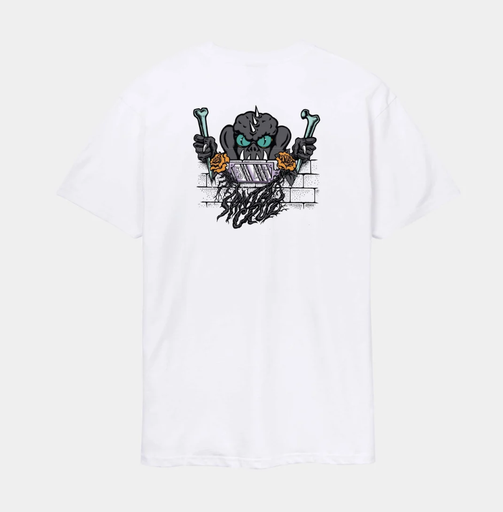 Camiseta Santa Cruz Rankine Monster - White