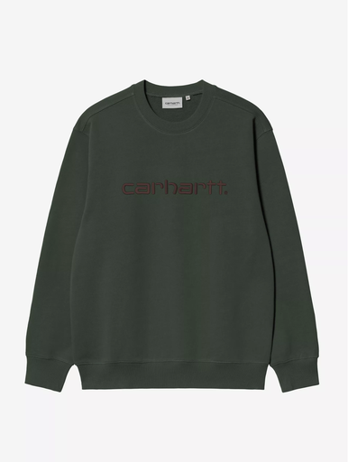 Sudadera Carhartt WIP Sweat - Dark Scarab/Palisander