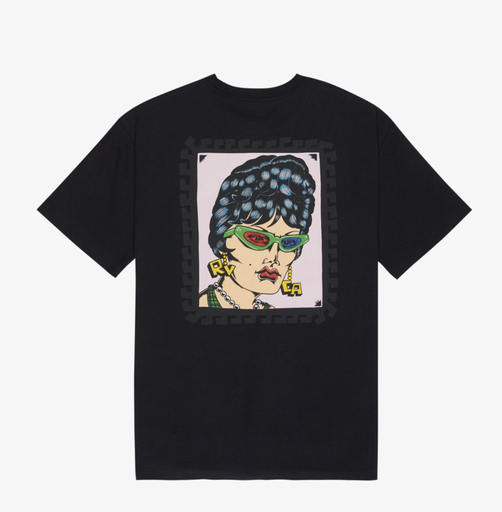 Camiseta Rvca Barba Bangles - Black