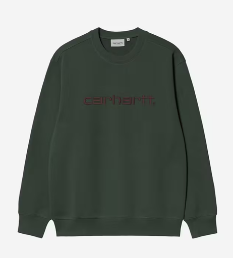 Sudadera Carhartt Sweatshirt - Dark Scarab / Palisander