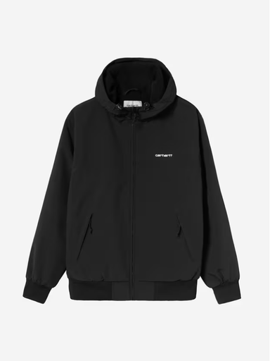 Chaqueta Cortavientos Carhartt Hooded Sail Jacket - Black/White