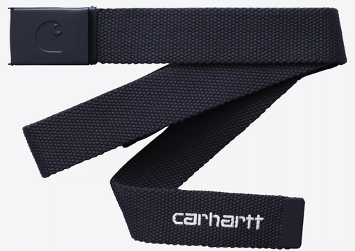 Cinturón Carhartt WIP C-Logo Belt Tonal - Dark Navy / White