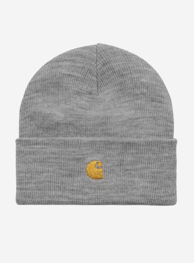 Gorro Carhartt WIP Chase - Grey Heather / Gold