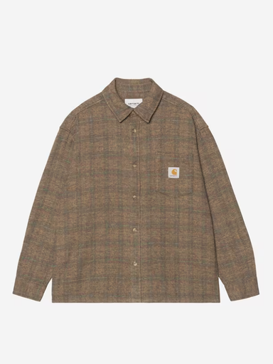 Camisa Carhartt WIP Bagley L/S - Bagley Check/Hamilton Brown