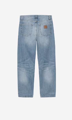 Pantalón Carhartt WIP Aaron - Blue,  Burst Washed