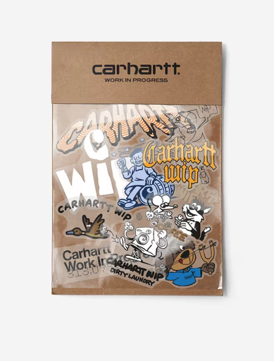 [I029876_Multicolor_(FW26)] Pegatinas Pack 10 un. Carhartt WIP Sticker Bag - Multicolor