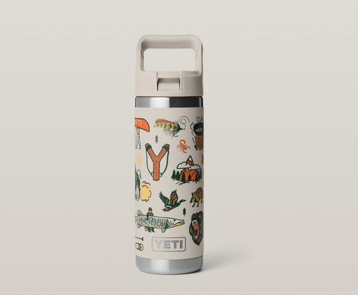 Botella con Tapa de Pajita Yeti Rambler 18 oz (532 ml) - Cape Summer Camp