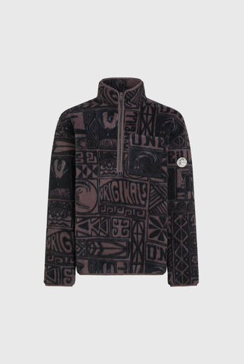 Sudadera Polar Half-Zip Fleece O'neill - Purple Stamps