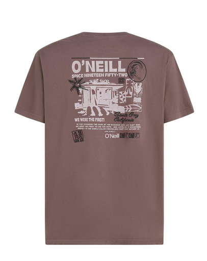 Camiseta O'neill Retro Back Print -  Purple Gray