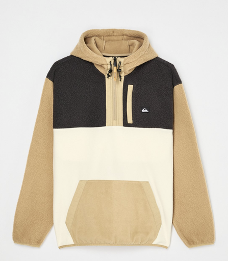 Sudadera Polar Quiksilver Clean Coast Mix - Kelp