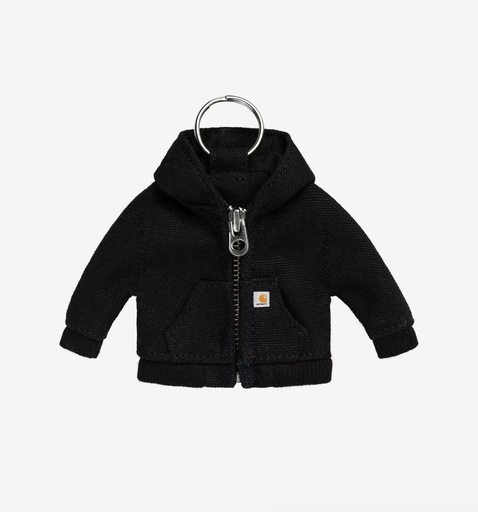 Llavero Carhartt Wip Mini Active Jacket - Black