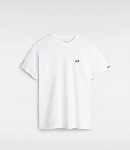Camiseta Vans Left Chest Logo - White/Black