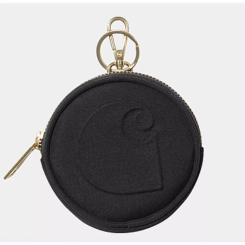 Cartera Carhartt WIP Clarton Zip - Black