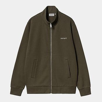 Chaqueta Carhartt WIP Script Embroidery - Cypress/White