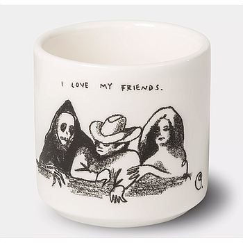 Taza Carhartt WIP Pepe friends - White/Black