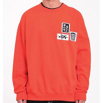 Sudadera Volcom Keutchi - Bright Red