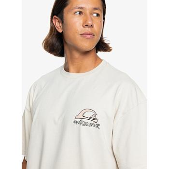 Camiseta Quiksilver Grinderz - Birch (WDW0)