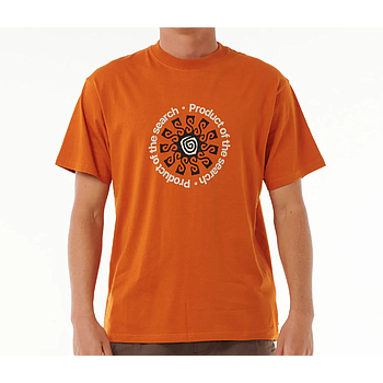 Camiseta Rip Curl Sun Search - Orange Amber