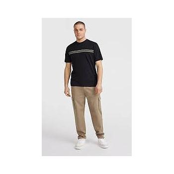 Camiseta O´neill Ikat Stripe T-Shirt - Black (Black Out)