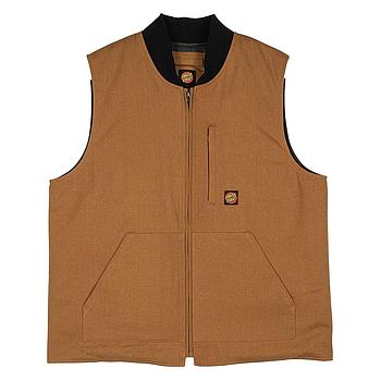 Chaleco Santa Cruz Classic Label Vest - Biscuit