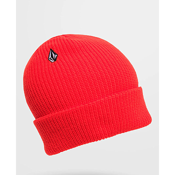 Gorro Volcom Full Stone - Bright Red