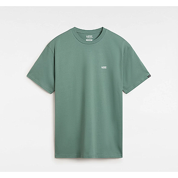 Camiseta Vans Left Chest Logo - Dark Forest