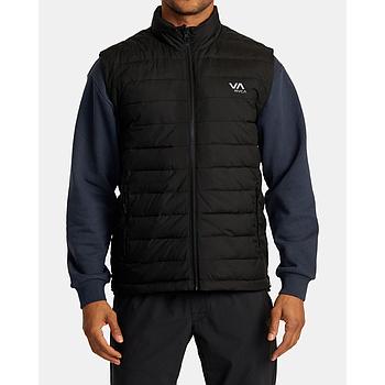 Chaleco Reversible RVCA Reversable Packable Puffa Vest - Black