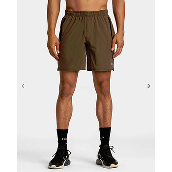 Pantalón Corto RVCA VA Sport Yogger Stretch 17" - Mocha