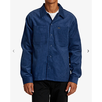 Sobrecamisa RVCA Americana Corduroy - Dark Denim