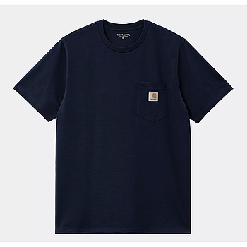 Camiseta Carhartt Wip Pocket - Dark Navy