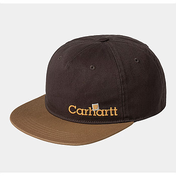 Gorra Carhartt Wip Label Script Coach - Brown