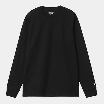 Camiseta Carhartt Wip L/S Base - Black