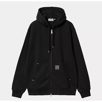 Sudadera con Cremallera Carhartt WIP Eldon - Black