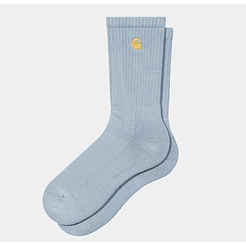 Calcetines Carhartt WIP Chase - Frosted Blue/Gold