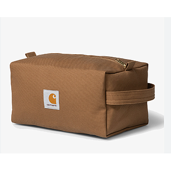 Neceser Carhartt WIP Canvas Washbag - Hamilton Brown