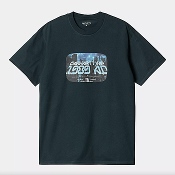 Camiseta Carhartt WIP Greatest Flicks - Deep Lagoon