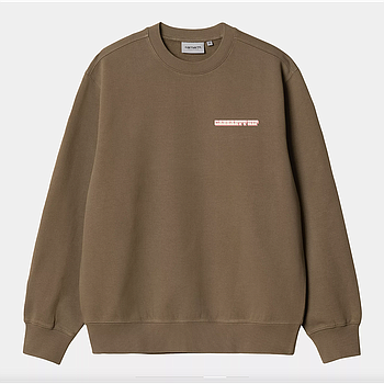 Sudadera Carhartt WIP Greatest Flicks - Coconut