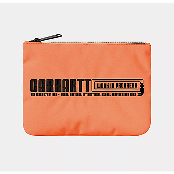 Neceser Carhartt WIP Industry Zip - Lumo Orange