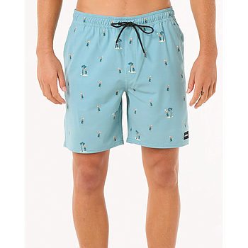 Bañador Rip Curl Hula Breach Volley 18" - Blue Lagoon